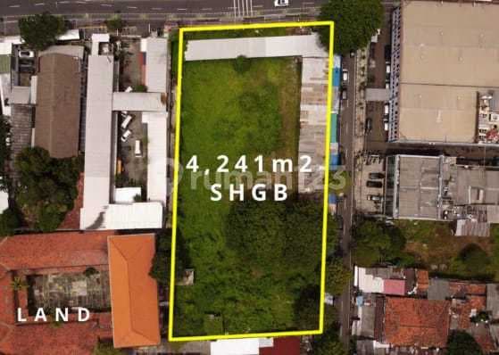 Jual Cepat!! Tanah Komersil di Senen Raya, Jakarta Pusat
