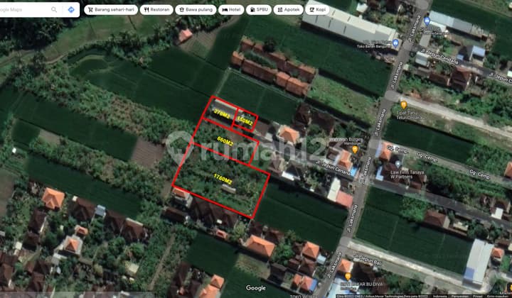 Tanah ITR Pemukiman Dekat Pusat Pemerintahan dan RS Badung