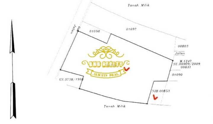 Tanah Jual Lokasi Pangkung Karung