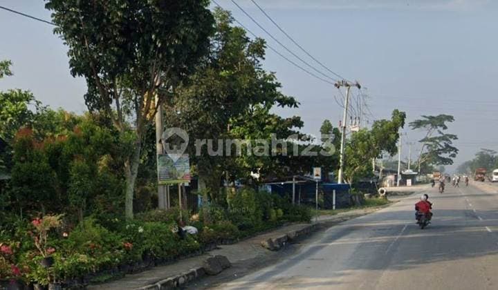Dijual tanah ditepi jalan besar HR Soebrantas simpang Rimbo Panjang