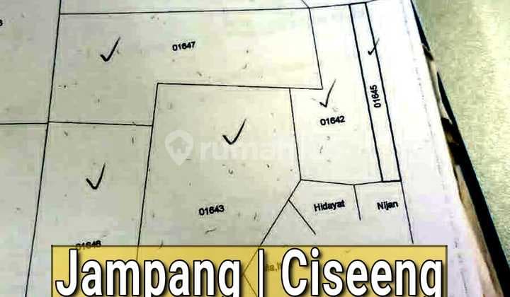 TANAH SIAP DIOLAH UNTUK BANGUNAN KOMERSIL, JAMPANG, CISEENG