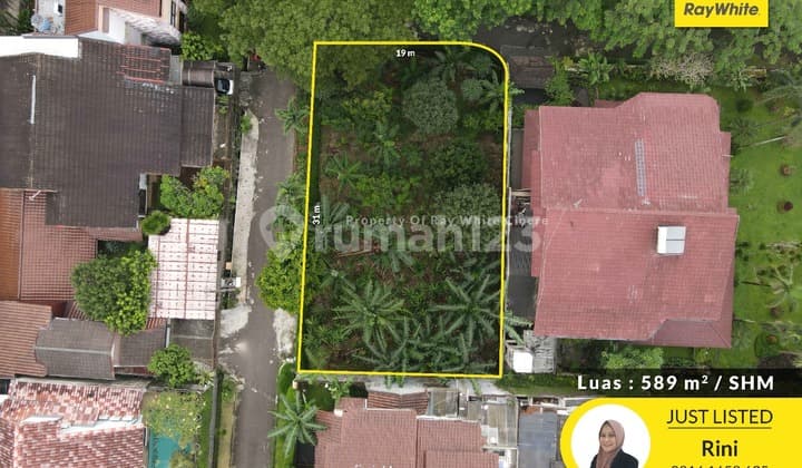 Cinere mega cinere tanah luas 589 dimensi 31 x 19