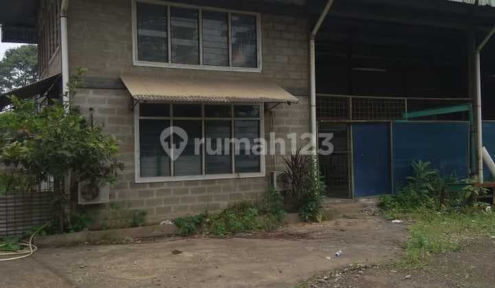 Tanah eks gudang alat berat siap pakai