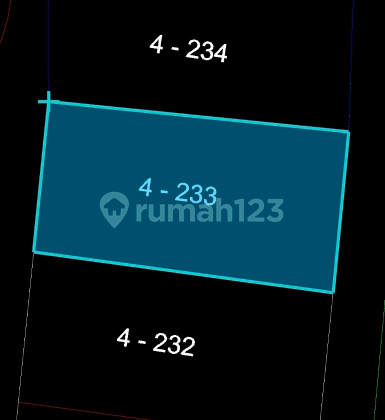 Kavling di kawasan exclusive di Modernland view golf