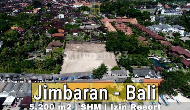 TANAH JIMBARAN DEKAT PUSAT RESTORAN, DENGAN AKSES PANTAI