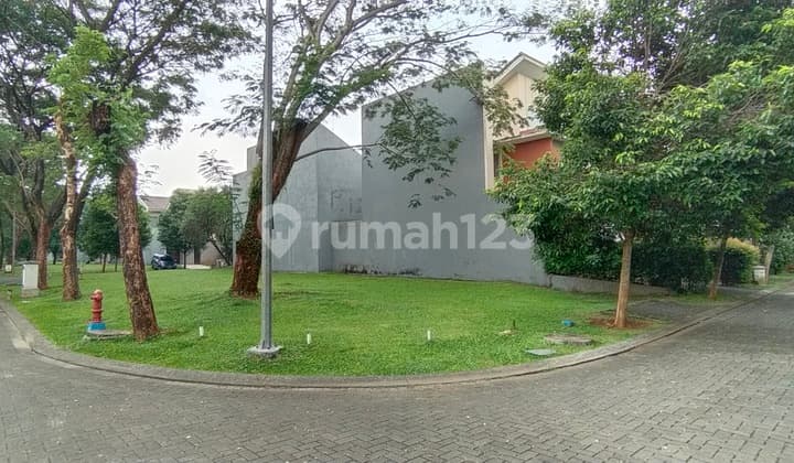 Kavling Hoek Foresta Lt 247m2 Selatan-Barat 13jt