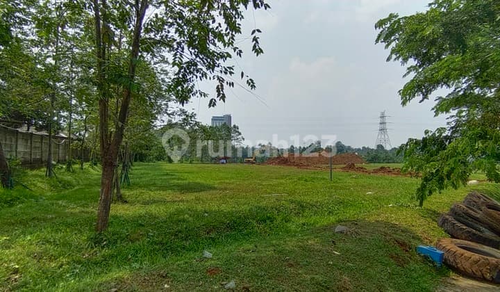 Kavling Komersil Hadap Selatan Lt 2.819m2 BSD City 15.5jt