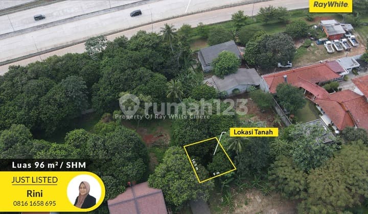 Brigif Cinere Tanah Kavling Luas 86 Dalam Cluster, Dekat Banget Ke Pintu Tol Brigif