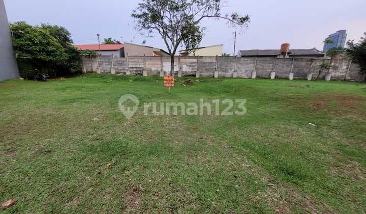 Kavling siap bangun ngantong hadap utara di Anthea bsd