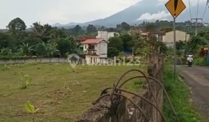 Tanah rata lokasi strategis view the best dekat Jalan aspal DiCimande/Caringin