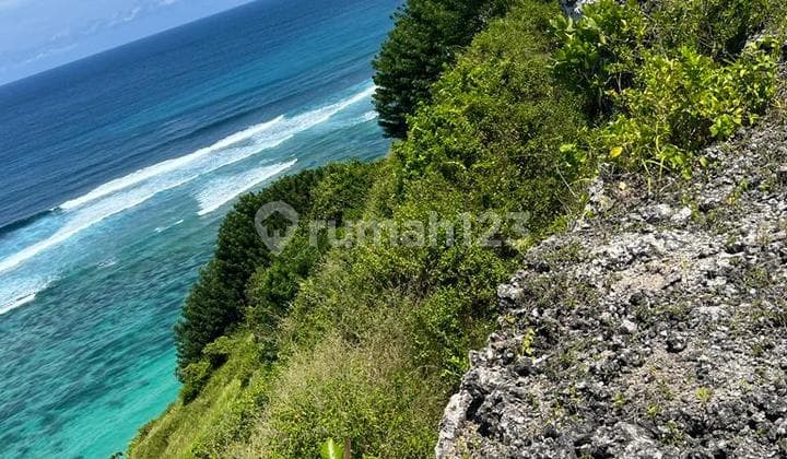 Jarang Ada Tanah Cliff Front dan Beach Front di Pecatu - Jimbaran - Uluwatu dengan View Pantai Spektakuler