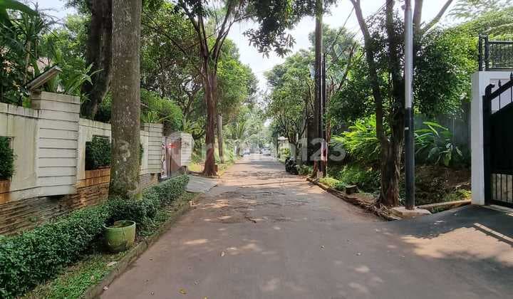 Empty land ready to build in Kemang area complex.