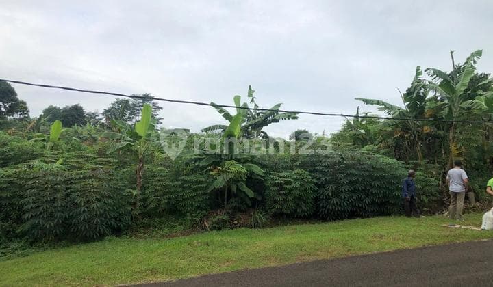 Tanah Cocok untuk Villa / Rumah 7 menit ke golf dgn view gunung @ Sentul