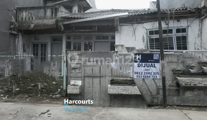 Rumah Tua Pluit Permai, Hitung Tanah Harga Murah (Nego )!