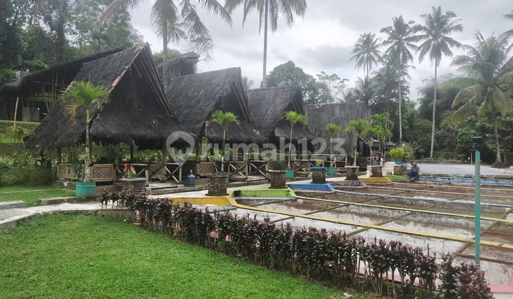 Dijual Cafe/Resort siap pakai nempel jalan raya dan dekat Sungai Kali Besar dicaringin