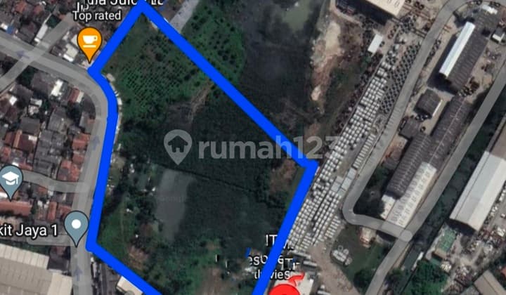 Tanah Lt 2.2ha Kawasan Indutri Gunung Putri Bogor