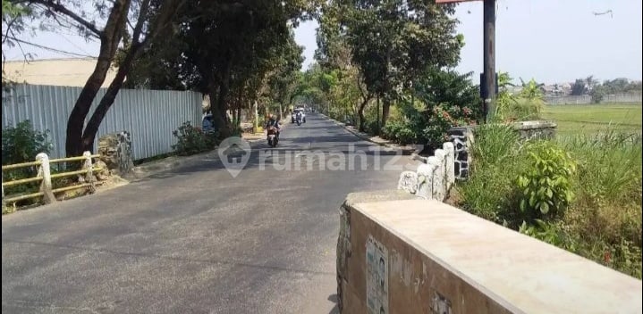 Tanah sawah strategis cocok untuk tempat usaha di Bandung kota