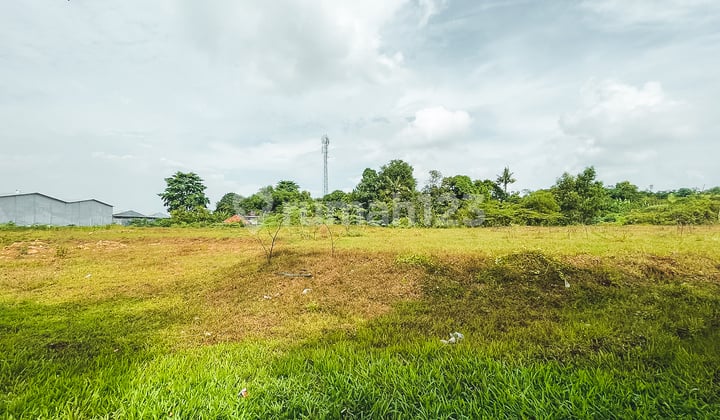 KAVLING SIAP BANGUN POSISI STRATEGIS JALAN UTAMA DEKAT SEKALI DENGAN PT HANKOOK LIPPO CIKARANG