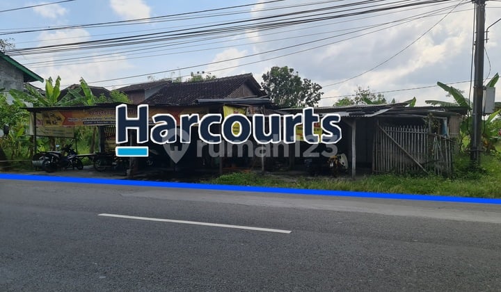 Tanah strategis untuk usaha di pinggir jalan solo baru baki