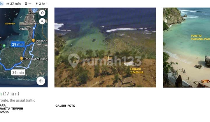 TANAH KAVLING TEBING PADANG PADANG PECATU