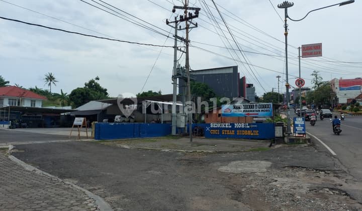 DIJUAL TANAH LUAS TENGAH KOTA DEKAT RESTORAN, LAMPU MERAH BUNDARAN GAJAH BANDAR LAMPUNG