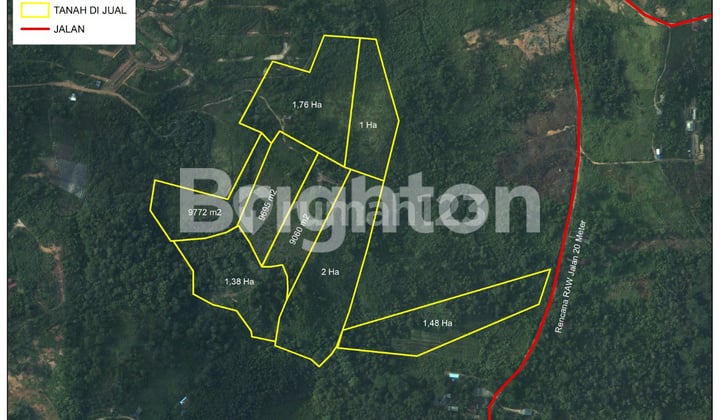 SPACIOUS LAND AT KM 8-SEPINGGAN STRIP, PLANNED WITH 20-METER ROAD, POTENTIAL FOR INVESTMENT OR HOUSING DEVELOPMENT.