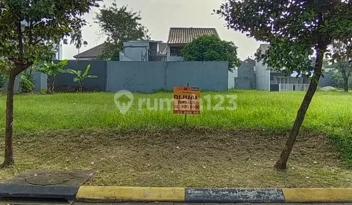 Kavling Modernland Lt 300m2 Hadap Timur dalam Cluster 8jt
