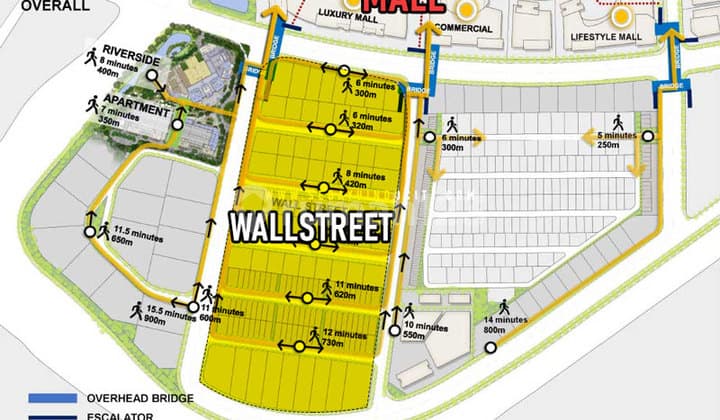 kavling komersial wall street 30x40 pantai indah kapuk pik pik2, murah!!