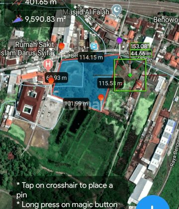 TANAH RAYA BENOWO 0 JALAN SANGAT ISTIMEWA !!!