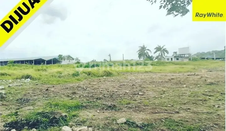 sebidang tanah Luas cocok buat Gudang/Pool di by Pass Panjang Bandar Lampung