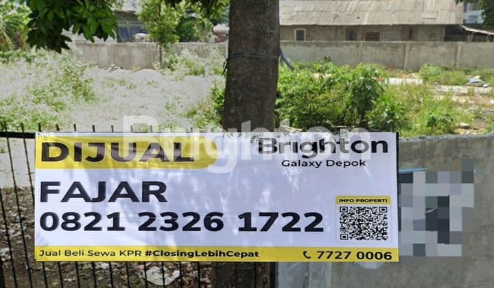 TANAH DATAR SIAP DIBANGUN DILOKASI STRATEGIS DEPOK