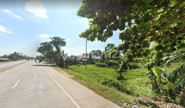tanah pinggir jalan lintas Rimbo panjang, Kampar..