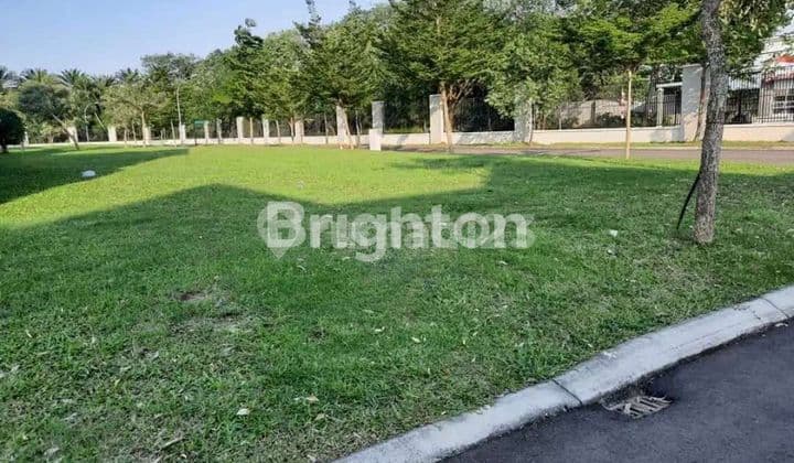 Kavling hoek lokasi dekat lapangan golf Kedaton di Suvarna Padi Suvarna Sutera