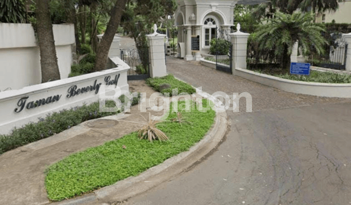 Kavling Hoek Taman beverly Golf Lippo Karawaci