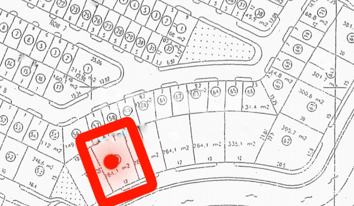 Kavling BUKIT PALMA Blok C Luar Cluster , Citraland Surabaya Barat