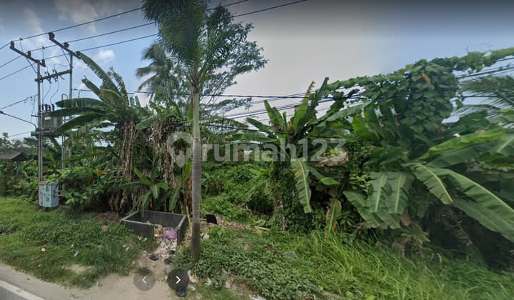 Tanah lebar 20m pinggir jalan poros Mulawarman Teritip