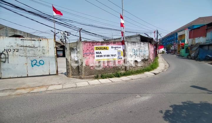 MURAH TANAH KAPUK KAMAL, EX PABRIK PLASTIK BELAKANG VILLA TAMAN BANDARA