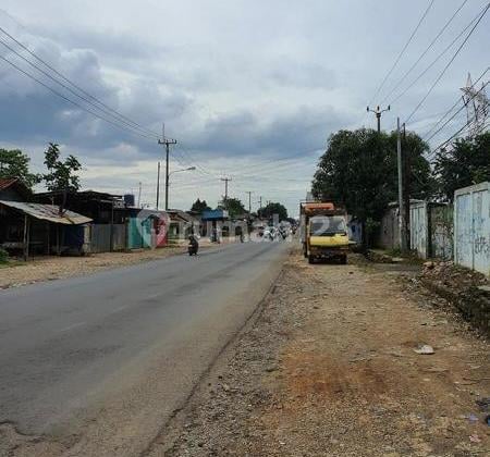 Tanah komersial, pinggir Jalan raya Narogong, Gunung Putri, Bogor Jawa barat