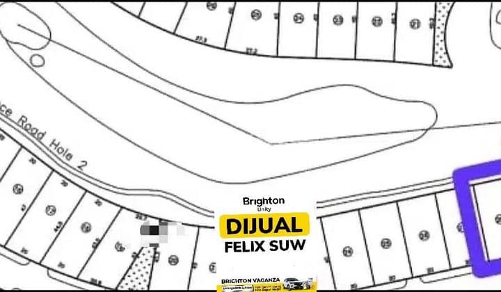 TANAH DI BUKIT GOLF MEDITERANIA SURABAYA