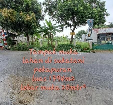 Tanah jl pekapuran sukatani cimanggis