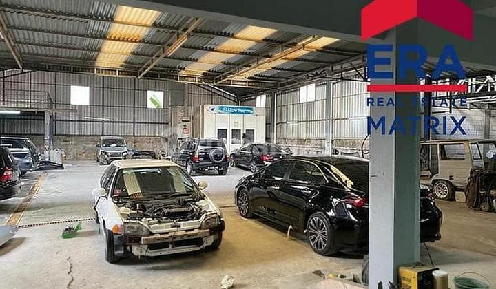 Tanah Komersial Strategis Dijadikan Bengkel Di Jl Raya Bintara Bekasi Barat