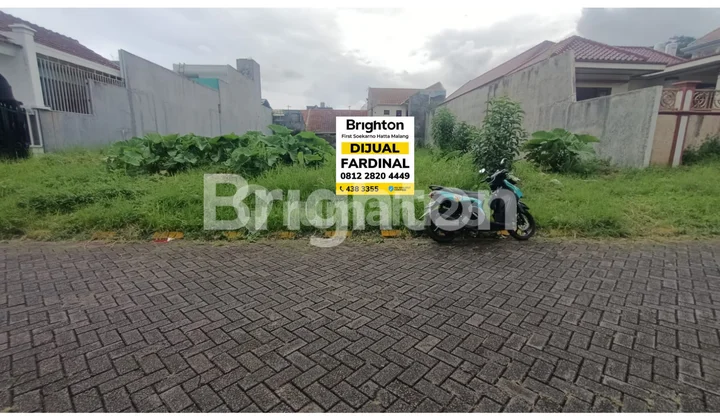 LAND PLOT READY TO BUILD IN PBI ARAYA, JL BLIMBING INDAH TENGAH, MALANG. LAND PLOT READY TO BUILD IN PBI ARAYA, JL BLIMBING INDAH TENGAH, MALANG.