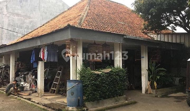 Tanah Bonus Bangunan Tua Lokasi Komersil Raya Tajur Bogor Selatan