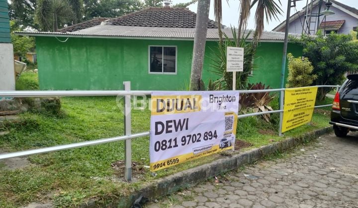 Turun harga 500 jt,Tanah strategis diapit 4 jalan di Puncak Bogor