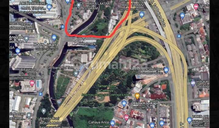 Tanah Murah Di Jl LetJen S Parman JakBar