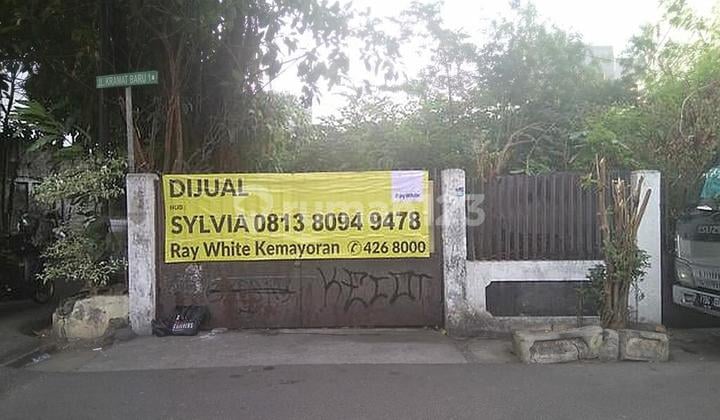 Dijual NJOP Kavling Komersial Jl.kramat Baru Jakpus