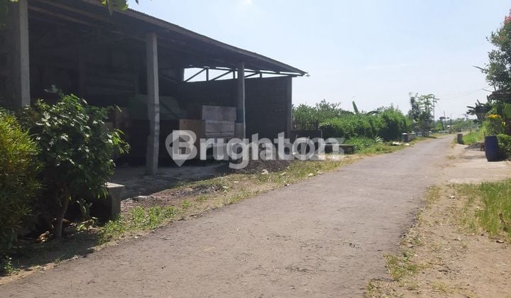 TURUN HARGA LAHAN LUAS EX PABRIK TULUNGAGUNG BISA NEGO HGB PANJANG