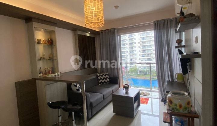 Dijual 2 Kamar Furnished View Kolam Gateway Pasteur Apartemen Bandung