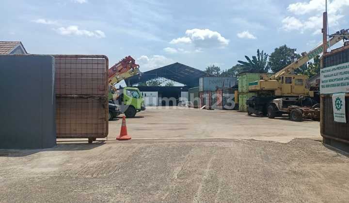 Di Jual Tanah dan Bangunan Cocok untuk Gudang di Wibawa Mukti Bekasi