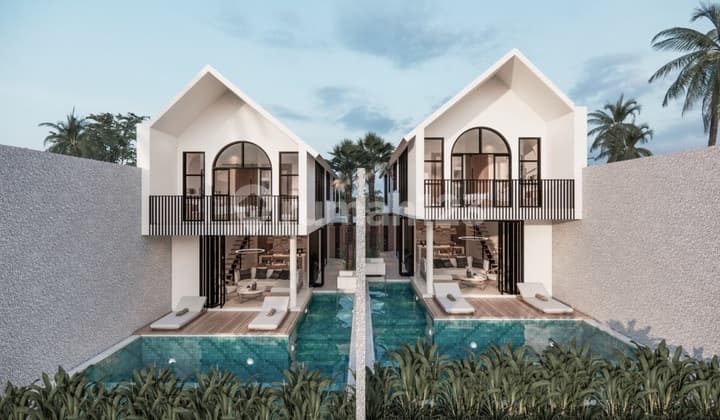 Freehold - Luxurious Two-Story Villas with Stunning Rice Field Views in Cemagi